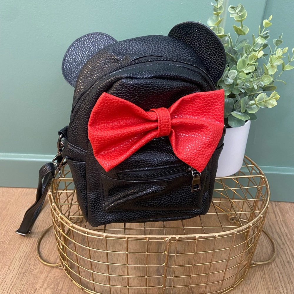 Disney Minnie Mouse Purse Backpack Cross Body Bag